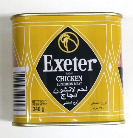 exeter chicken luncheon meat 340g