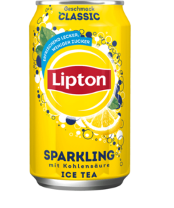 lipton sparkling ice tea 330cl