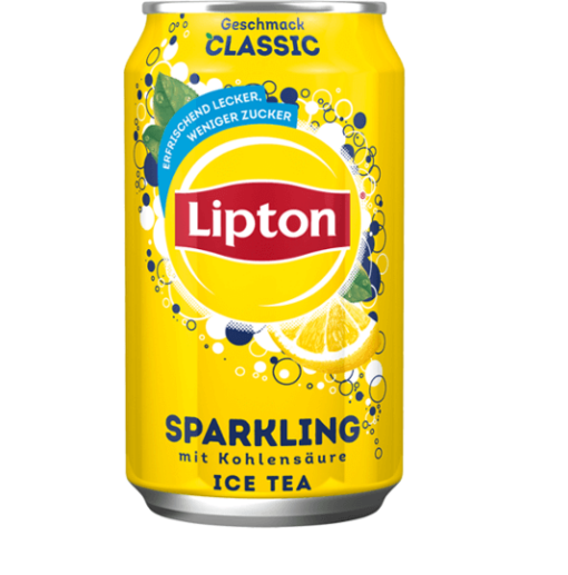 lipton sparkling ice tea 330cl