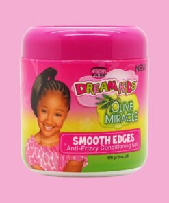 African Pride Dream Kids Olive Miracle Smooth Edges Anti Frizzy Conditioning Gel 170g